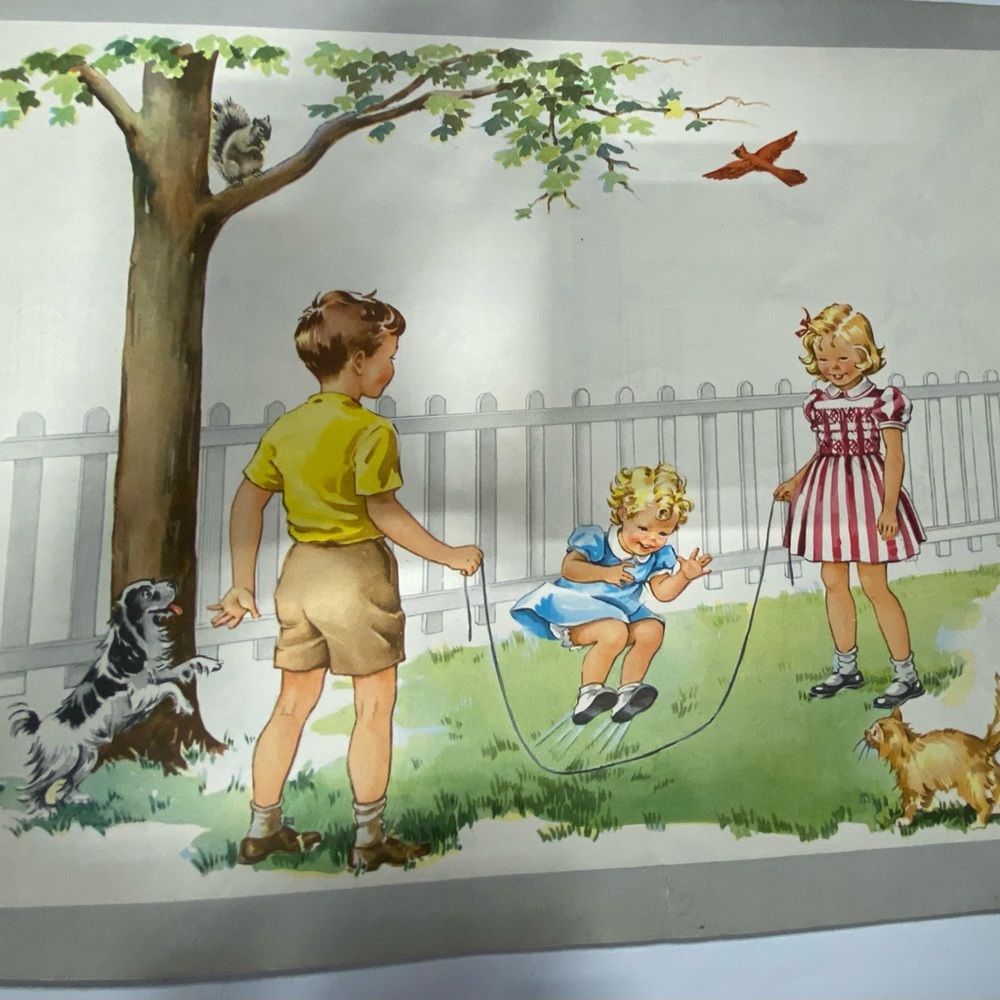 Vintage school book